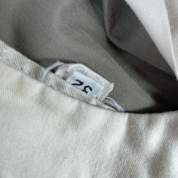 Corbin Pants Mens 32x34 Tan Pleated Straight Leg Slash Pocket‎ Career Business - Picture 8 of 12